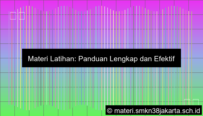 Materi Latihan