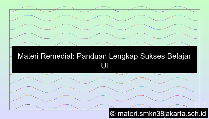 Materi Remedial